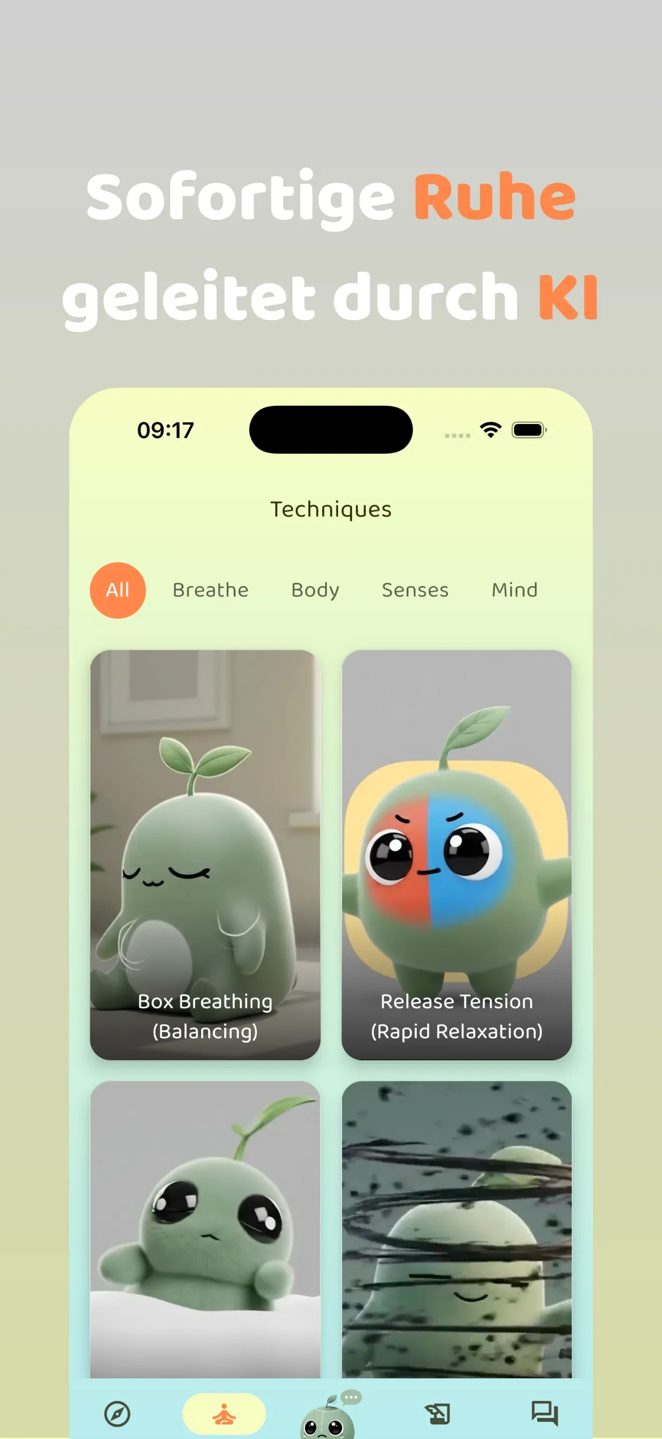 Menty screen 5